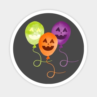 spooky halloween balloons Magnet